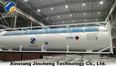 40FT LPG ISO Tank Containers Portable LPG Tank
